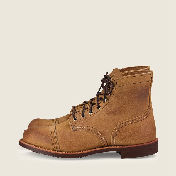 Bottes Red Wing Heritage - Iron Ranger - 6-Inch Muleskinner Cuir - Kaki - Homme 218AOLUMB